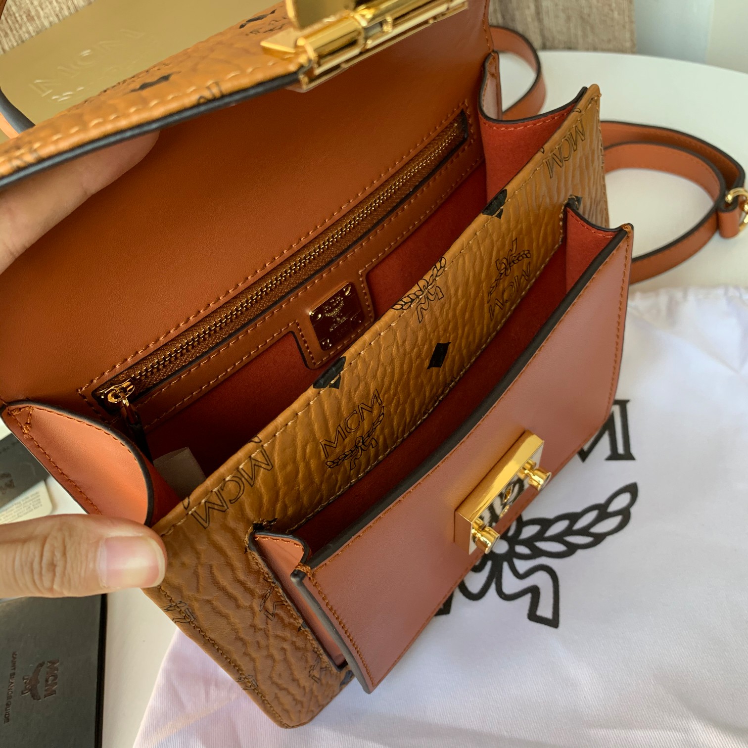 MCM Top Handle Bags